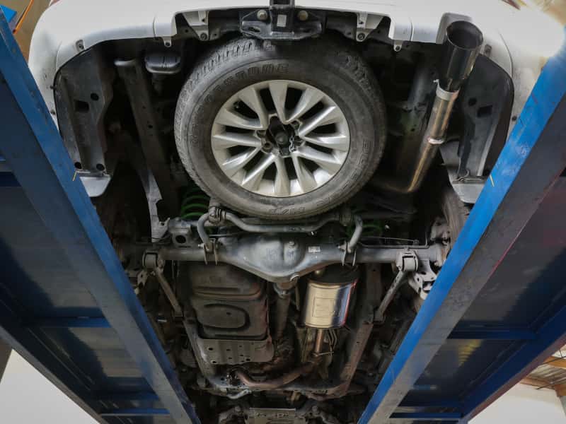 aFe — aFe POWER Vulcan Series 2-1/2in 304SS Cat-Back Exhaust 10-21 Lexus GX460 V8-4.6L w/ Polished Tip
Cat-Back Exhaust - view 5