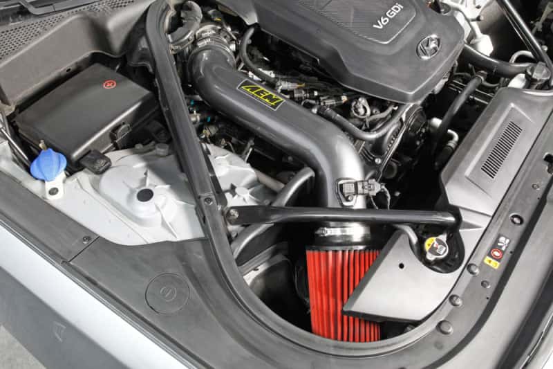 AEM Induction — AEM 2015 Hyundai Genesis 3.8L-V6 F/I Silver Cold Air Intake
Cold Air Intake Syst
AEM Cold Air Intake - view 5