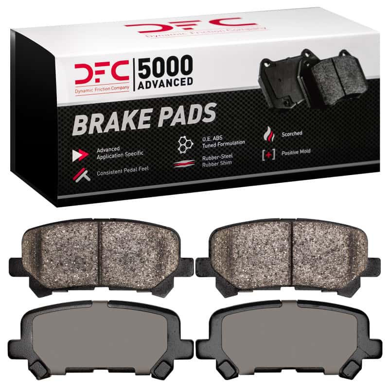 DFC — DFC 07-25 Acura MDX Rear 5000 Advanced Ceramic Brake Pads
DFC Brake Pad Set - view 1