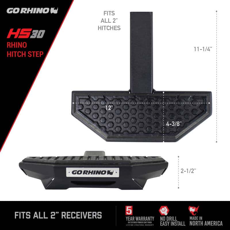 Go Rhino — Go Rhino HS-30 Rhino Hitch Step
HS-30 Hitch Step - view 5