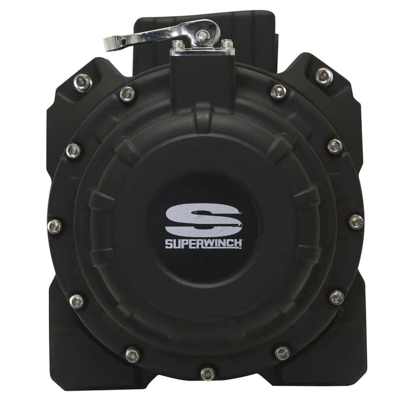 Superwinch — Superwinch 18000 LBS 12V DC 33/64in x 79 ft Synthetic Rope Tiger Shark 18000SR Winch
Winch - view 9