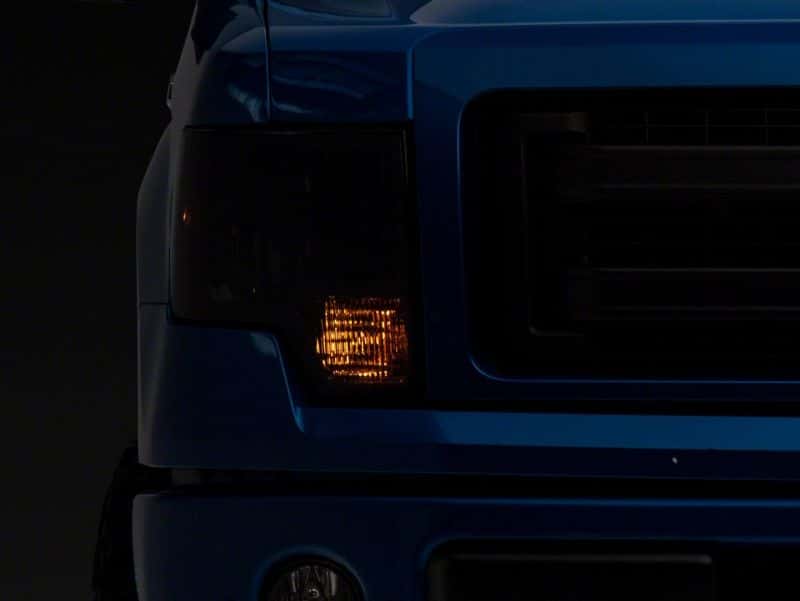 Raxiom — Raxiom 09-14 Ford F-150 Axial OEM Style Rep Headlights- Chrome Housing- SmokedLens
Headlights - view 6