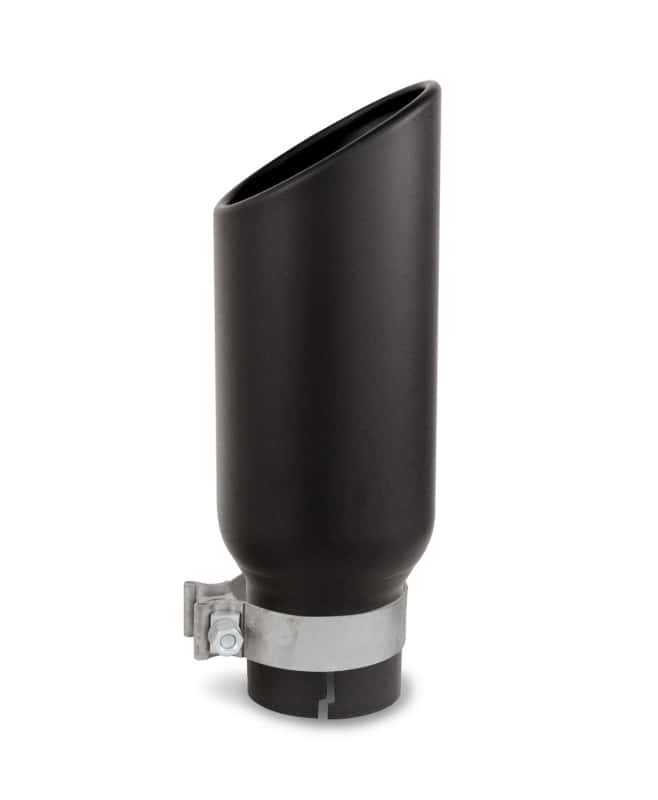 Go Rhino — Go Rhino Exhaust Tip - Black - ID 3 1/2in x L 14in x OD 5in
GR Black Exhaust Tip - view 1