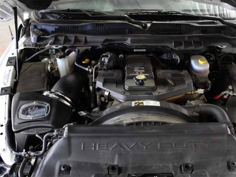 aFe — aFe Momentum HD PRO 10R Stage-2 Si Air Intake System 13-14 Dodge RAM Diesel Trucks L6 6.7L (td)
Momentum HD Intake - view 7