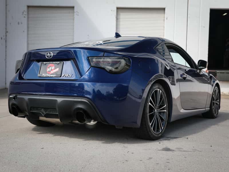 aFe — aFe Takeda Exhaust Axle-Back 13-15 Scion FRS / Subaru BRZ 304SS Black Dual Tips Exhaust
Cat-Back Exhaust - view 5