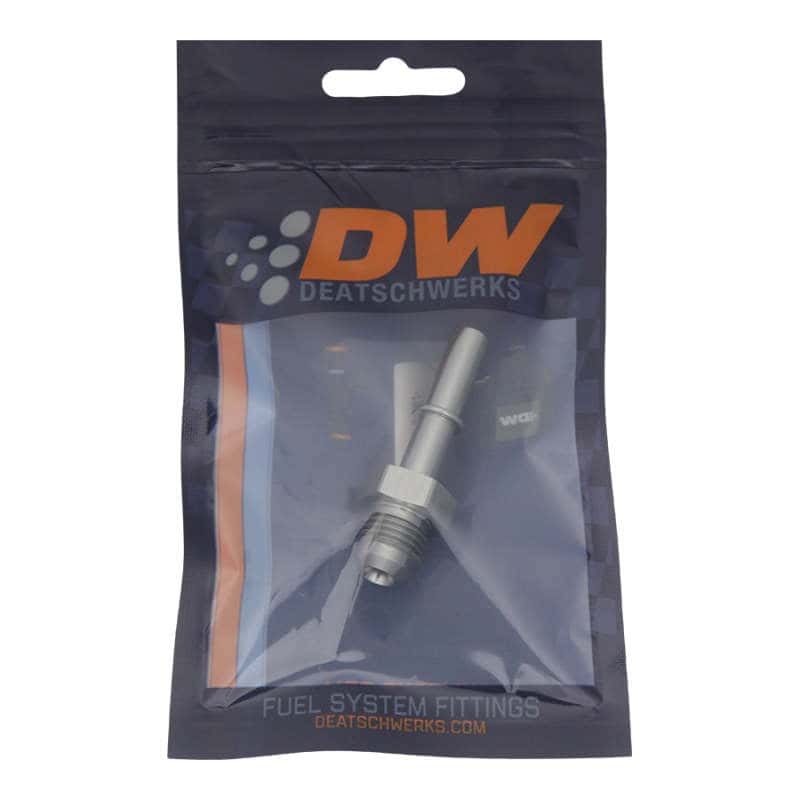 DeatschWerks — DeatschWerks 6AN Male Flare to 5/16IN Male EFI Quick Connect Adapter - view 1