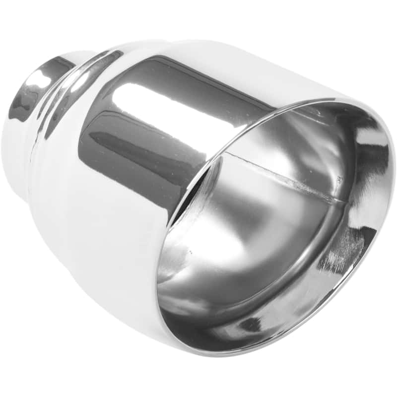 Magnaflow — MagnaFlow Tip Stainless Double Wall Round Single Outlet Polished 4.5in DIA 2.5in Inlet 5.75in Length
Stainless Steel
Exhaust Tip - view 2