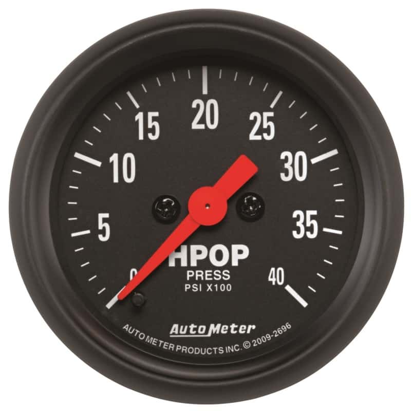 AutoMeter — Autometer Z Series 2-1/16in 4K PSI High Pressure Oil Pump Gauge w/ Digital Stepper Motor
GA 2" HPOP PRESS Z - view 1