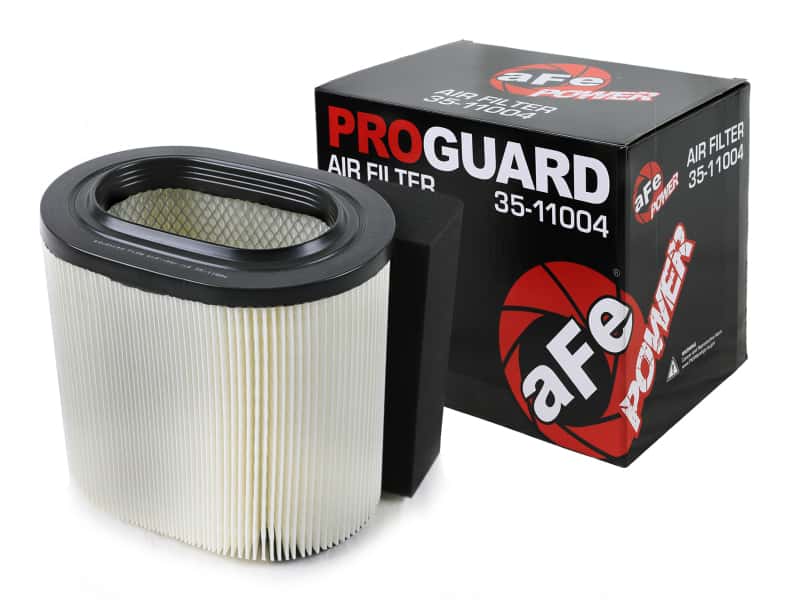aFe — aFe ProGuard OE Replacement Air Filter 17-19 Ford Diesel Trucks 6.7L (td)
PROGUARD Filter - view 3