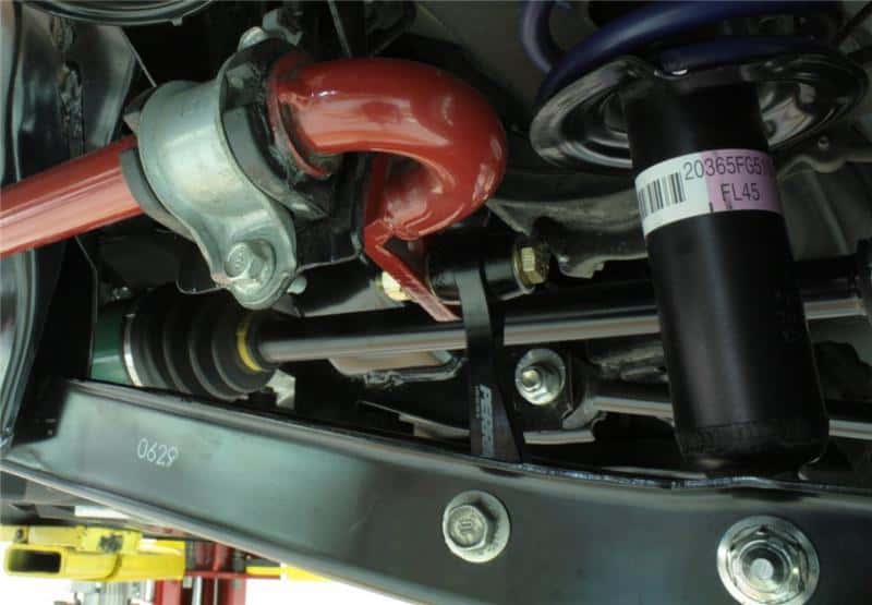 Perrin Performance — PERRIN 08-21 Subaru WRX / 09-21 STI / 13-25 BRZ & GR86 / 10-14 LGT FXT Rear Endlinks (Poly) - view 7
