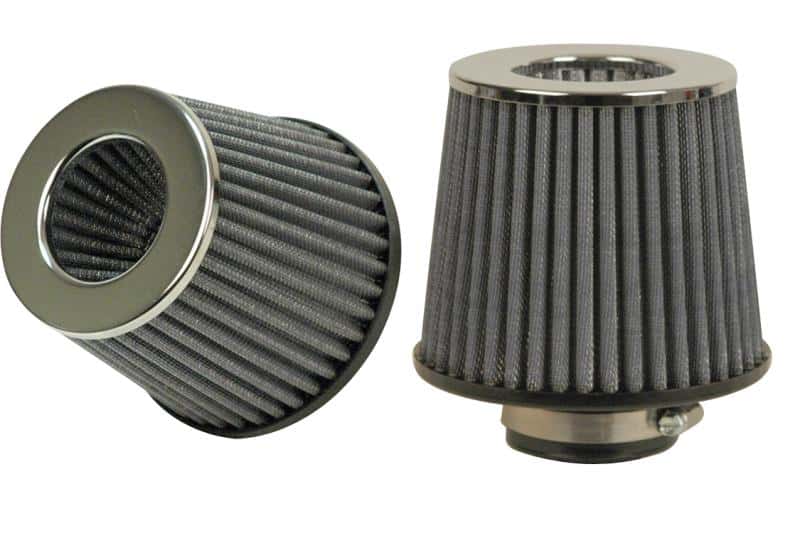 Vibrant — Vibrant Open Funnel Perf Air Filter (5in Cone O.D. x 5in Tall x 3in inlet I.D.) - Chrome Filter Cap
3IDOpenFunnelAirFltr - view 5
