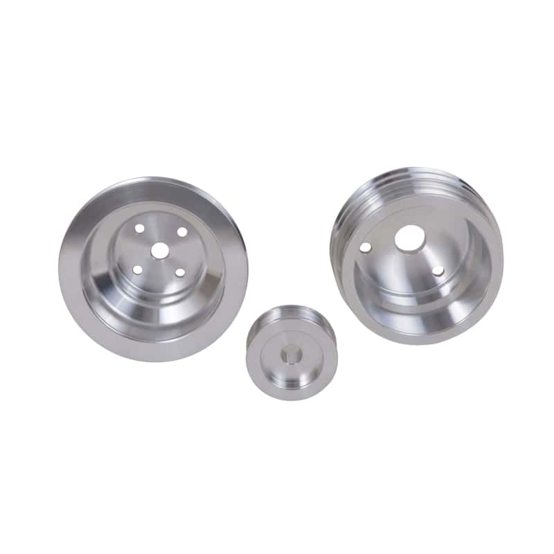 BBK — BBK 85-97 GM Truck 305 350 Underdrive Pulley Kit - Lightweight CNC Billet Aluminum (3pc)
Under Drive Pulleys
Pulley Kit - view 10