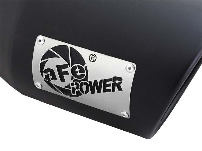 aFe — aFe Diesel Exhaust Tip Bolt On Black 4in Inlet x 6in Outlet x 12in
Exhaust Tip Black - view 5