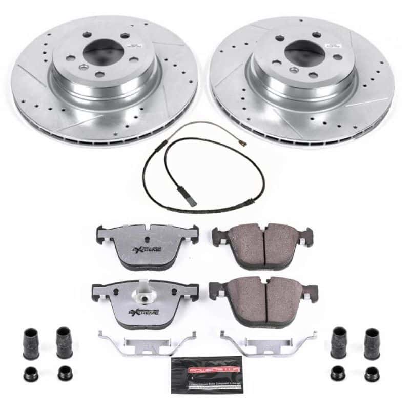 PowerStop — Power Stop 2019 BMW X6 Rear Z26 Street Warrior Brake Kit - view 1