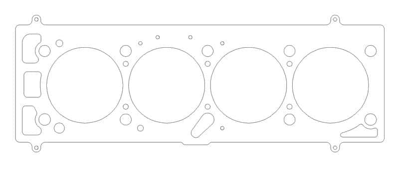 Cometic Gasket — Cometic 76-85 Porsche 924 88mm .080 inch MLS Head Gasket
Cylinder Head Gasket - view 1