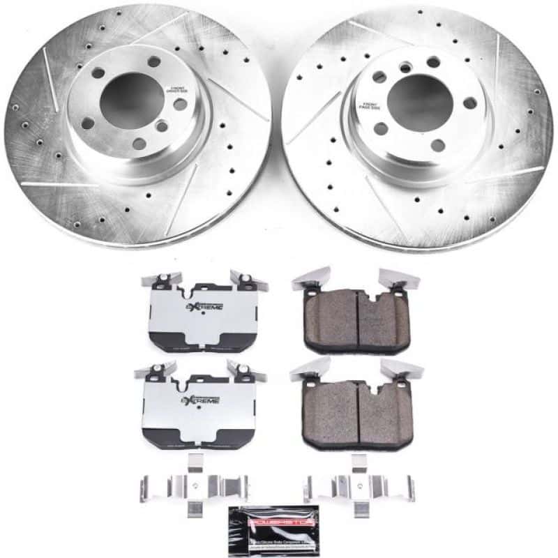 PowerStop — Power Stop 14-16 BMW 228i Front Z26 Street Warrior Brake Kit - view 1