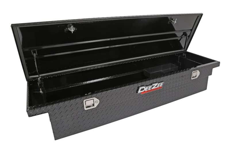 Dee Zee — Dee Zee Universal Tool Box - Red Crossover - Single Lid Black BT (Low)
ToolBxTrkBedRTR - view 5