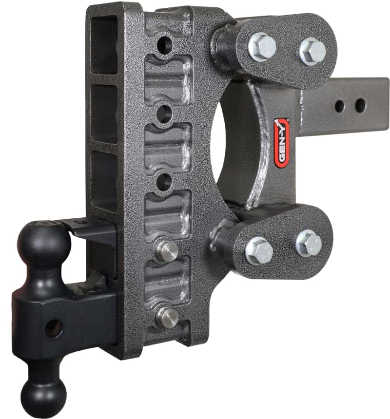 GEN-Y Hitch — Gen-Y The Boss Torsion-Flex 3in Shank 9in Drop 32K Hitch w/GH-0161 Dual-Ball/GH-0162 Pintle Lock
Drop Hitch - view 1
