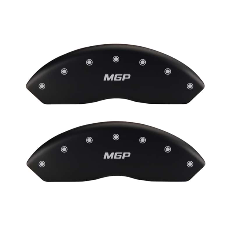 MGP — MGP 4 Caliper Covers Engraved Front & Rear MGP Matte Black finish silver ch
Caliper Covers - view 1