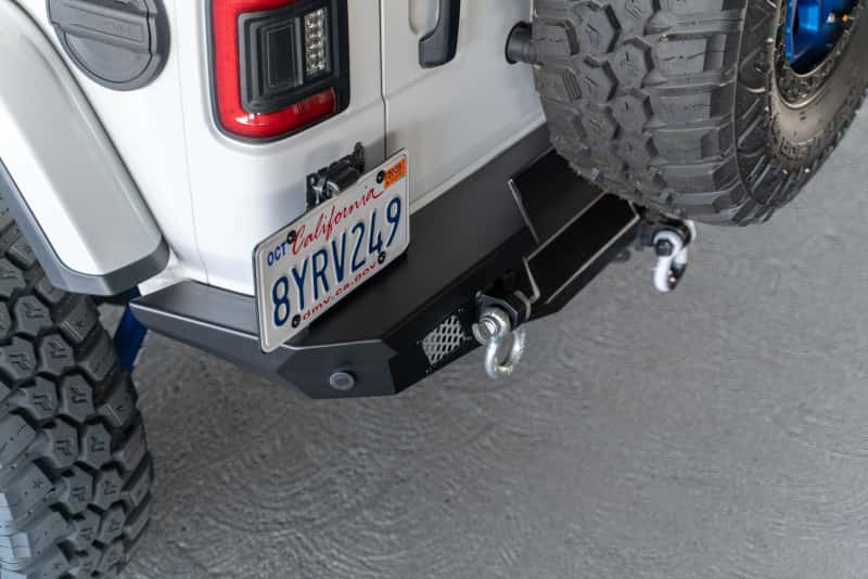 DV8 Offroad — DV8 Offroad 2018 Jeep Wrangler JL MTO Series Rear Bumper w/ Optional Tire Carrier
Jeep MTO Rear Bumper - view 2