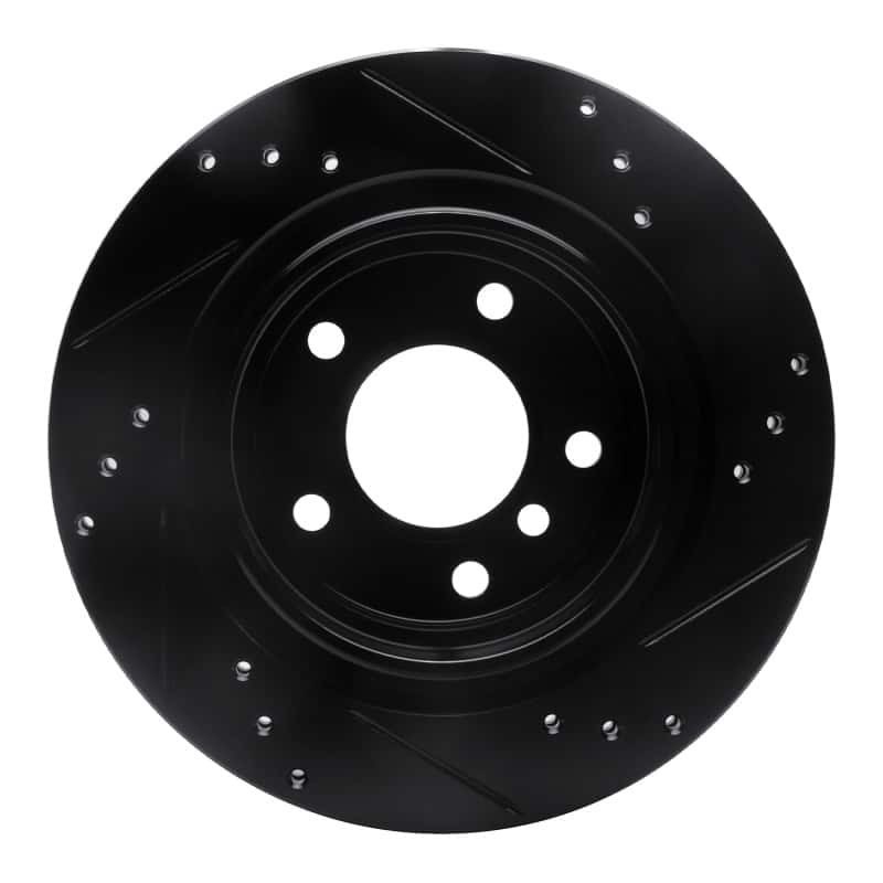 R1 Concepts — R1 03-08 BMW Z4 Rear Left Drilled & Slotted Black Brake Rotor
R1 Brake Rotor Drill - view 5