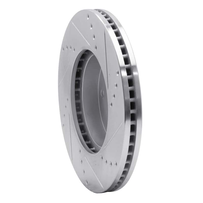 R1 Concepts — R1 15-19 Subaru Legacy Front Left Drilled & Slotted Silver Brake Rotor
R1 Brake Rotor Drill - view 4