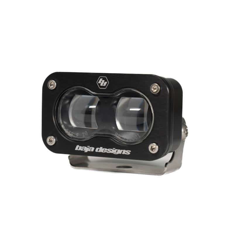 Baja Designs — Baja Designs 21-22 Ford Bronco w/Steel Bumper S2 SAE Sportsmen Fog Pocket Light Kit - Clear - view 4