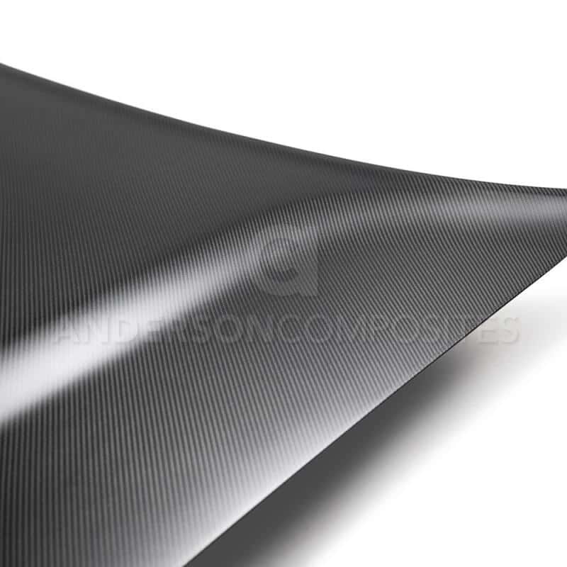 Anderson Composites — Anderson Composites 2018 Dodge Demon Type-OE Dry Carbon Fiber Hood - view 6