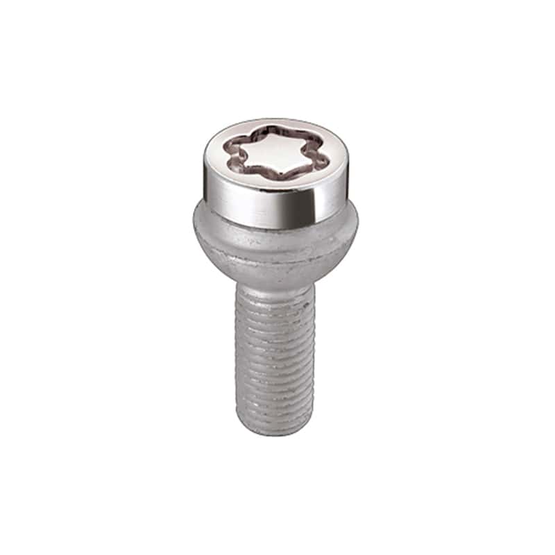 McGard — McGard Wheel Lock Bolt Set - 4pk. (Radius Seat) M14X1.5 / 17mm Hex / 27.0mm Shank Length - Chrome - view 4