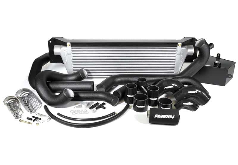 Perrin Performance — PERRIN 15-21 Subaru WRX/STI Front Mount Intercooler Core + Mounting Beam - Silver Core - view 2