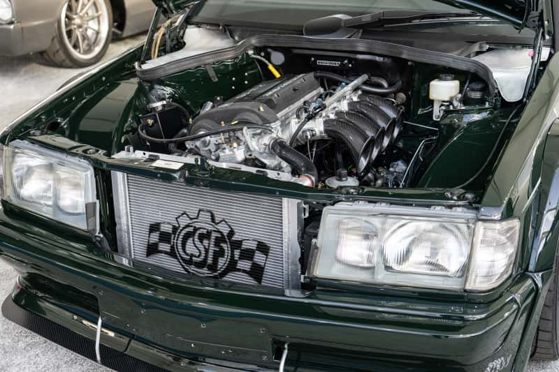 CSF — CSF 84-88 Mercedes-Benz W201 190E 2.3L - 16 w/ A/C High Performance Aluminum Radiator
CSF Radiator - view 13