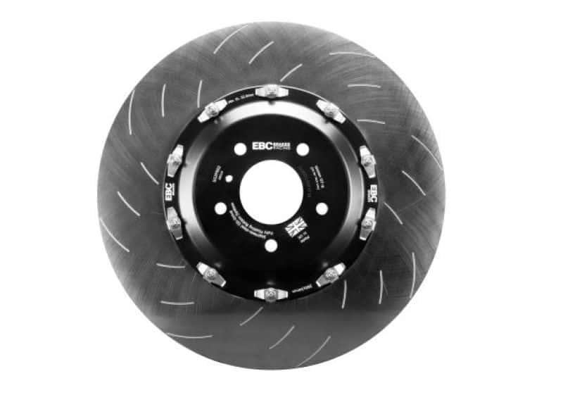 EBC — EBC Racing 2012+ Nissan GT-R (R35) 2 Piece SG Racing Front Rotors
Disc Brake Rotor Set
SG2F002
 - view 2