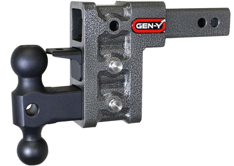 GEN-Y Hitch — Gen-Y Mega Duty 2in Shank 5in Drop 1.5K TW 10K Hitch w/GH-031 Dual-Ball/GH-032 Pintle Lock
Drop Hitch - view 2