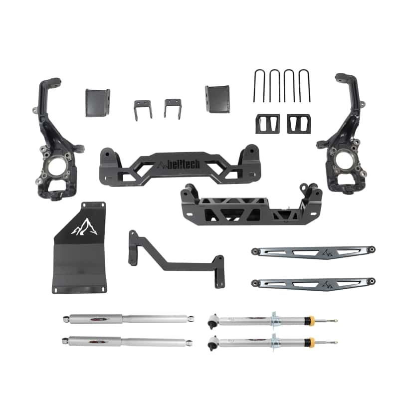 Belltech — Belltech 2021+ Ford F150 4WD Trail Performance Lift Kit w/ Shocks
LIFT KIT - view 2
