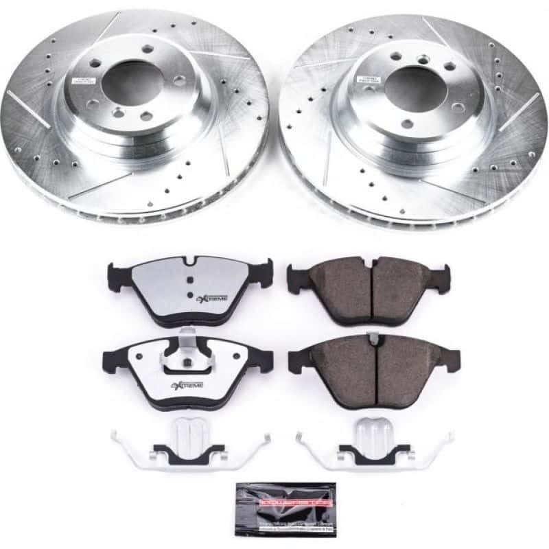 PowerStop — Power Stop 11-13 BMW 335i xDrive Front Z26 Street Warrior Brake Kit - view 1
