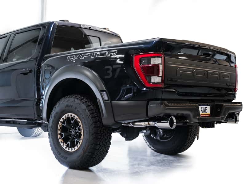 AWE Tuning — AWE Gen 3 Raptor SwitchPath Exhaust  - Chrome Silver Tips
SwitchPath Exhaust - view 7
