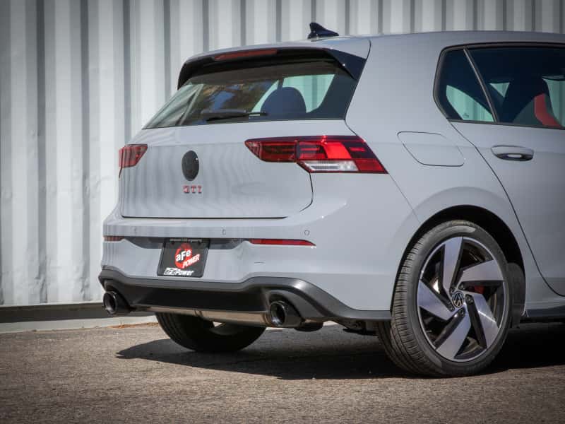 aFe — aFe Gemini XV 3in to 2 1/2in 304 SS Cat-Back Exhaust 22-23 Volkswagen GTI (MK8) 2.0L w/ Black Tips
Cat-Back Exhaust - view 5