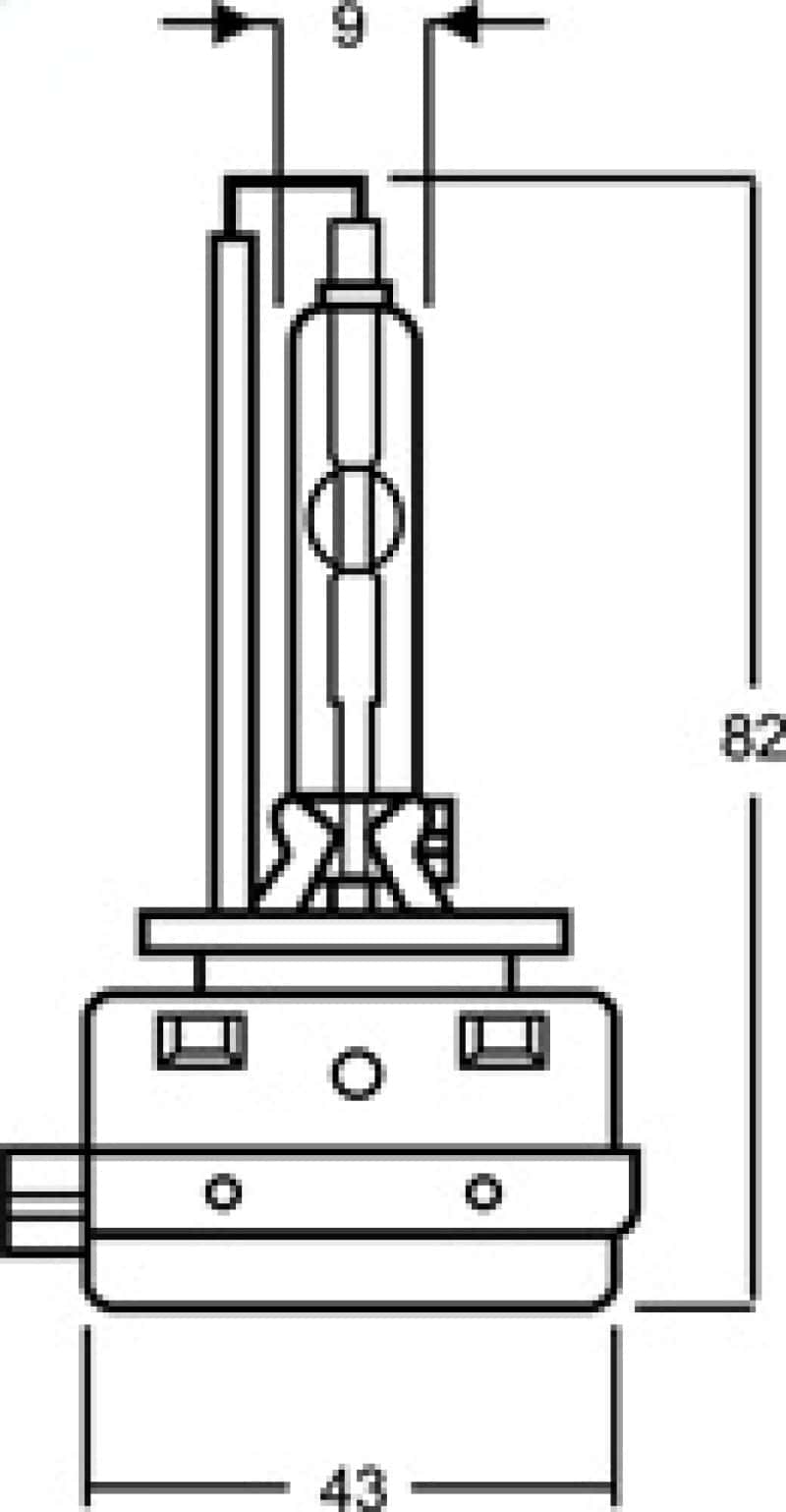 Hella — Hella HID Capsule D1S 12V 35W Bulb
BULB, HEADLight - view 6