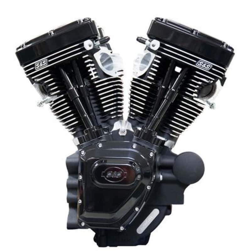 S&S Cycle — S&S Cycle 07-16 Touring Models T124LC Black Edition Longblock Engine - 585 GE Cams - view 2