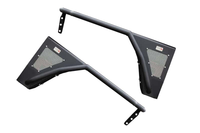 Fishbone Offroad — Fishbone Offroad 97-06 Jeep Wrangler Front Tube Fenders Paintable Mesh Upgrade - view 2