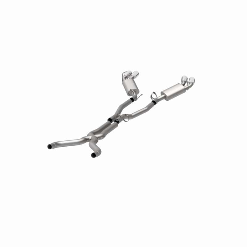 Magnaflow — MagnaFlow 13 Chevy Camaro V8 6.2L S/C Quad Split Rear Exit Cat Back Perf Exhaust
Cat-Back - view 12