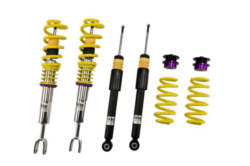KW — KW Coilover Kit V1 Audi A4 (8E/B6/8H) Avant + Convertible; FWD; all engines
Coilover Kit - view 1
