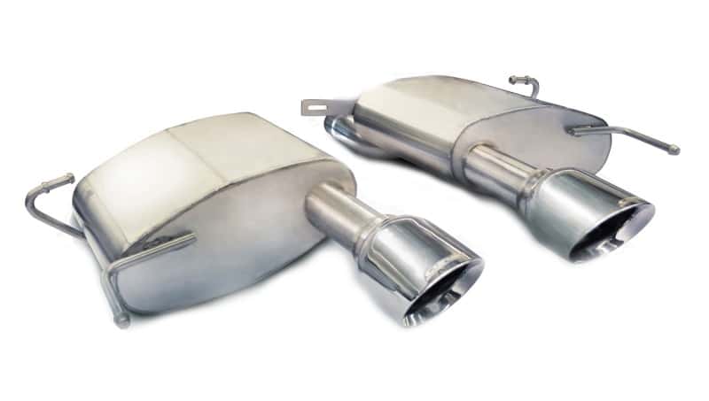 CORSA Performance — Corsa 2011-2015 Cadillac CTS Coupe V 6.2L V8 Polished Sport Axle-Back Exhaust
Exhaust - view 4