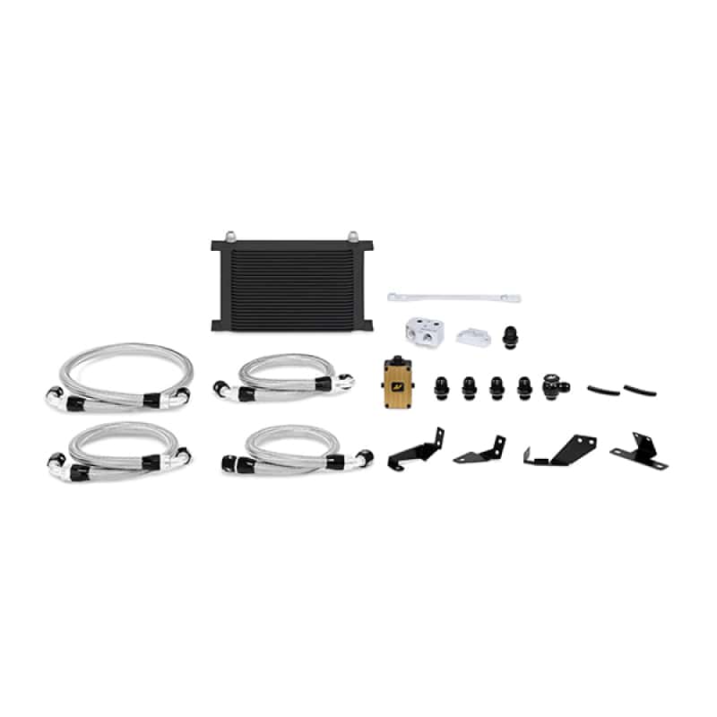 Mishimoto — Mishimoto 04-06 Pontiac GTO 5.7L/6.0L Thermostatic Oil Cooler Kit - Black - view 17
