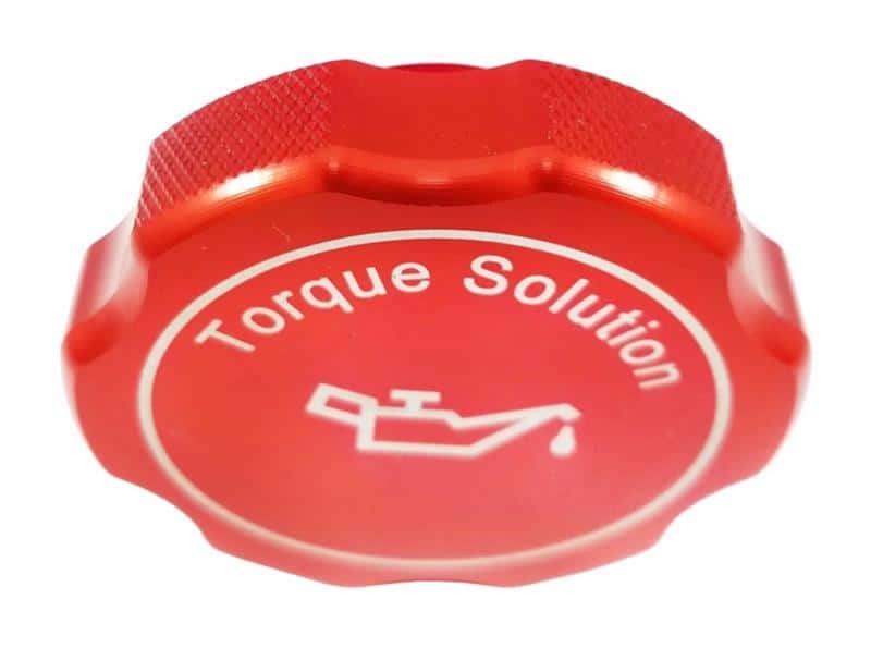 Torque Solution — Torque Solution Billet Oil Cap 89+ Subaru - Red - view 4