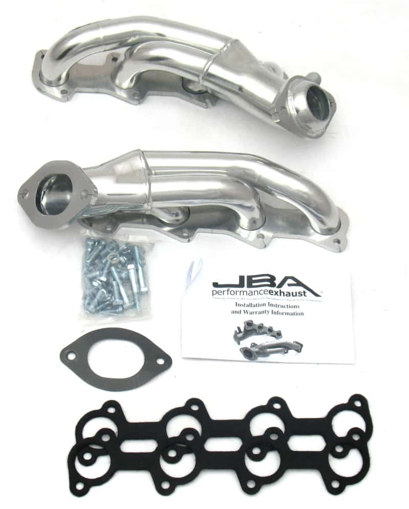 JBA — JBA 99-04 Ford Mustang 4.6L 2V 1-5/8in Primary Silver Ctd Cat4Ward Header
Exhaust Header - view 1