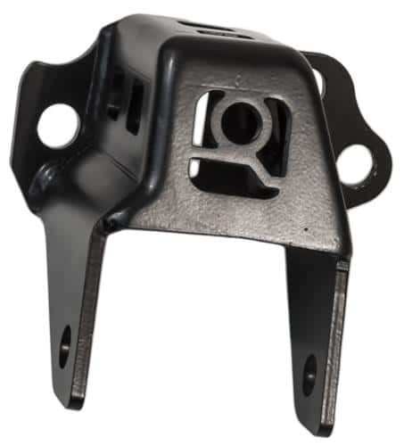 Innovative Mounts — Innovative 96-00 Civic B/D-Series Black Steel Replacement Transmission bracket - view 1