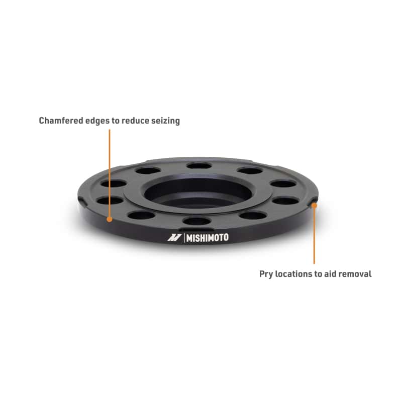 Mishimoto — Mishimoto Wheel Spacers - 5x112 - 66.5 - 12 - M14 - Black
Wheel Spacers - view 1