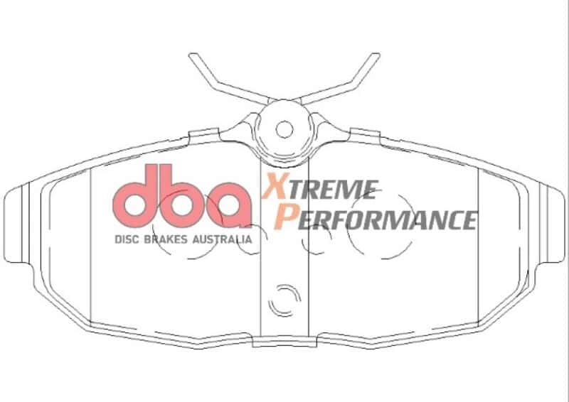 DBA — DBA 05-07 Ford Mustang GT / V6 XP650 Rear Brake Pads
Brake Pad - view 7