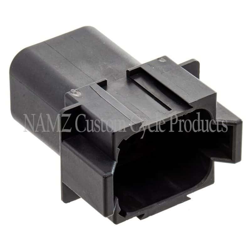 NAMZ — NAMZ Deutsch DT Series 8-Wire Receptacle & Wedgelock - Black (HD 72108-94BK) - view 1
